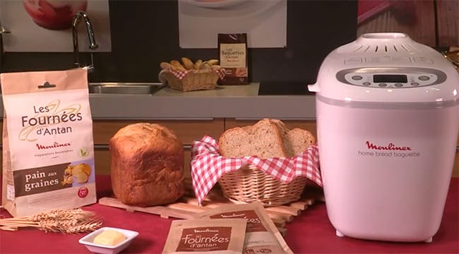 Test de la Machine à pain La Fournée de Moulinex