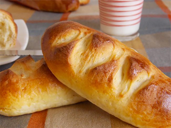 Recette pain au lait à la machine à pain